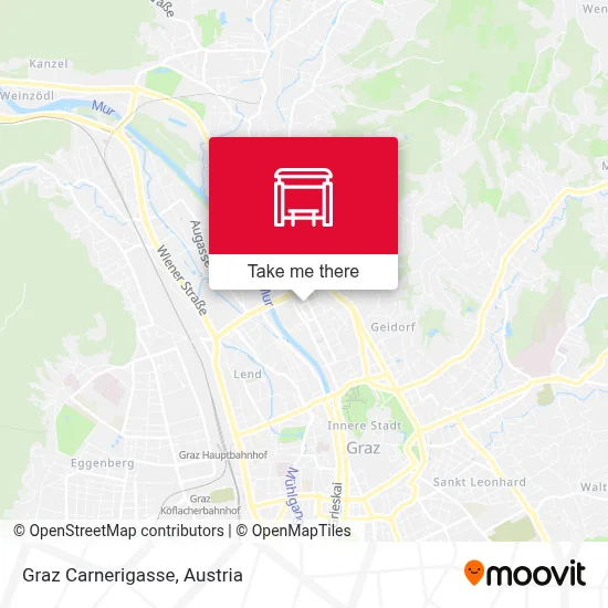 Graz Carnerigasse map