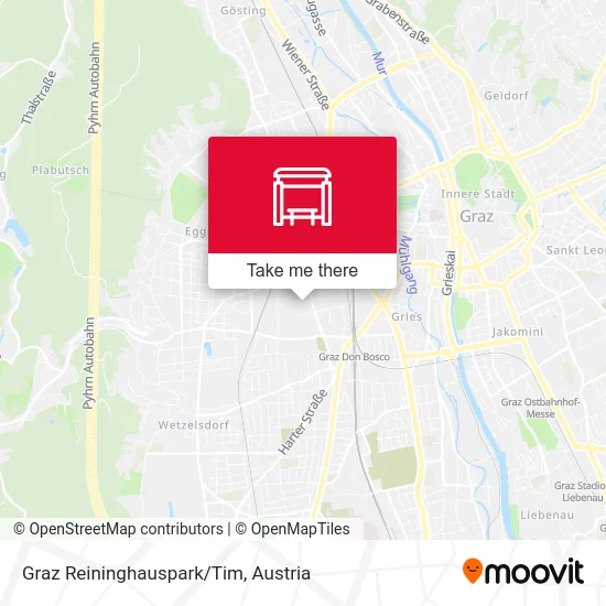 Graz Reininghauspark/Tim map