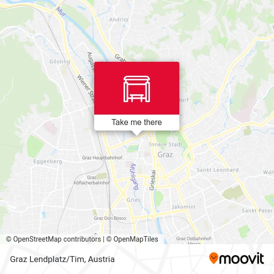 Graz Lendplatz/Tim map