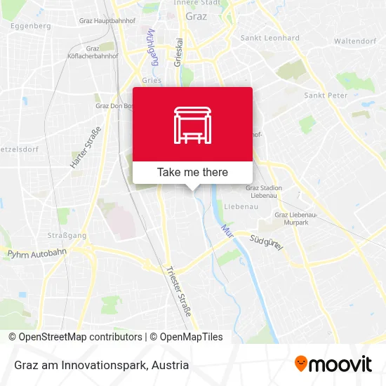 Graz am Innovationspark map