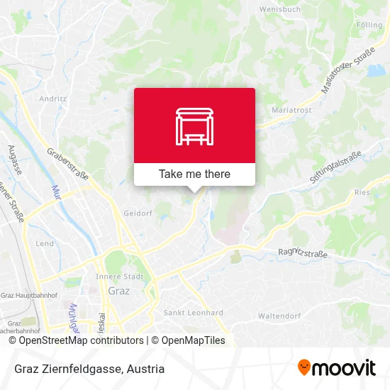 Graz Ziernfeldgasse map