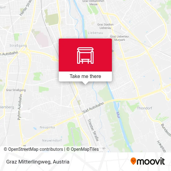 Graz Mitterlingweg map