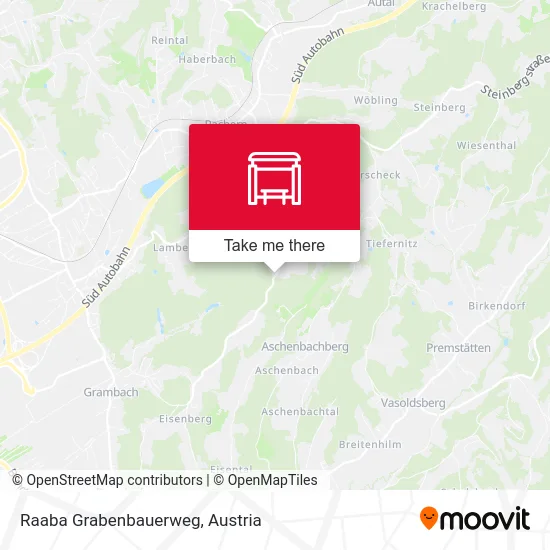 Raaba Grabenbauerweg map