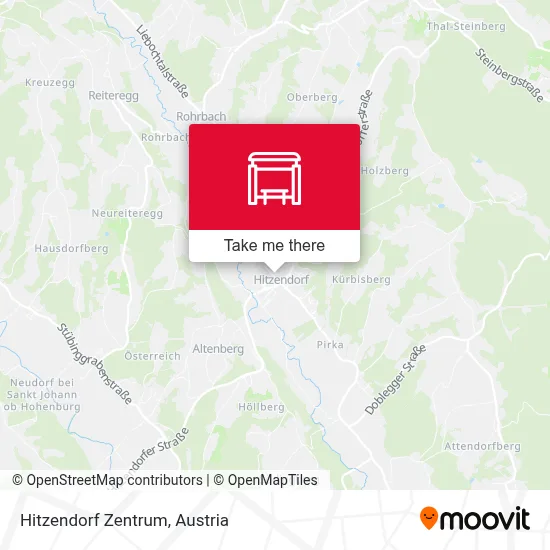Hitzendorf Zentrum map