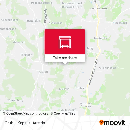 Grub II Kapelle map