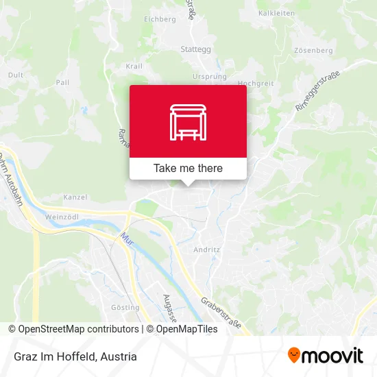 Graz Im Hoffeld map