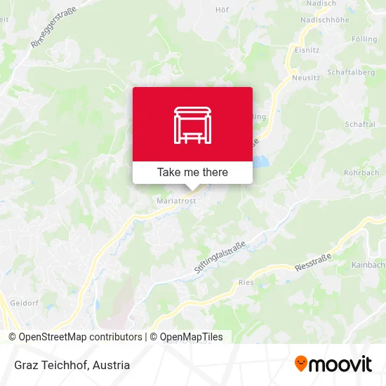Graz Teichhof map