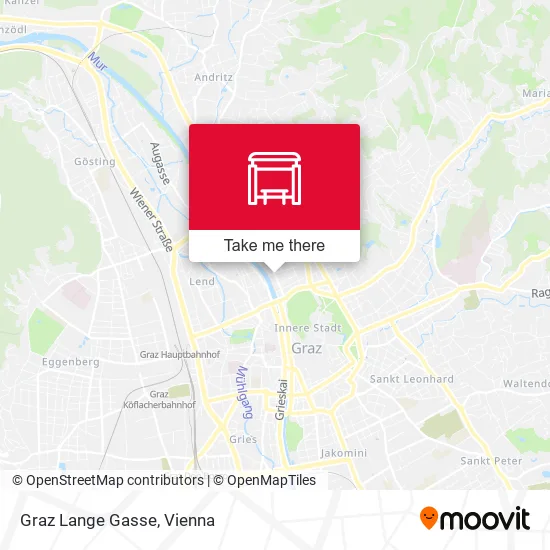 Graz Lange Gasse map