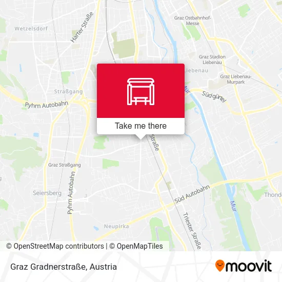 Graz Gradnerstraße map