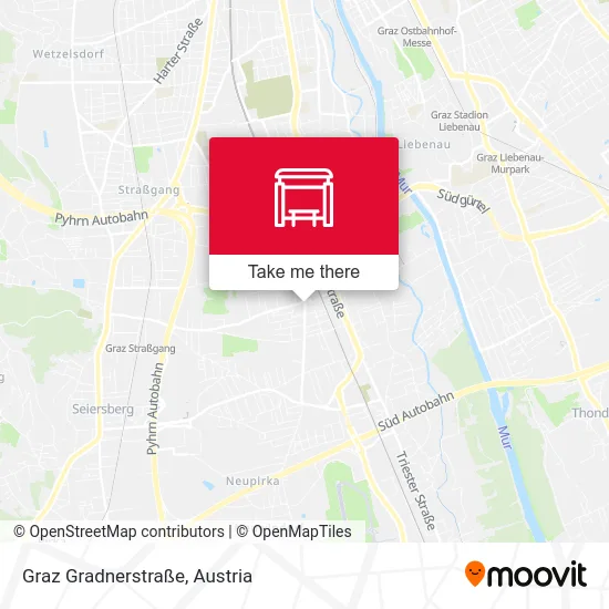 Graz Gradnerstraße map