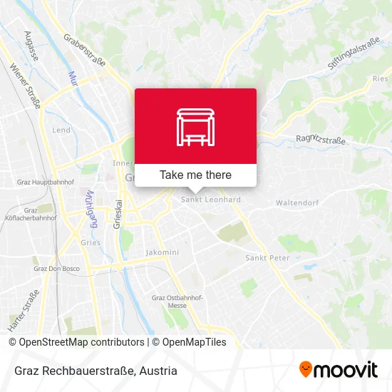 Graz Rechbauerstraße map