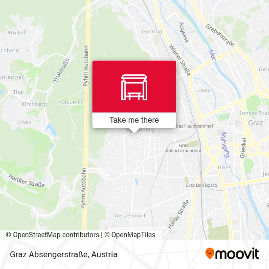 Graz Absengerstraße map