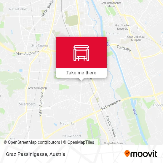 Graz Passinigasse map
