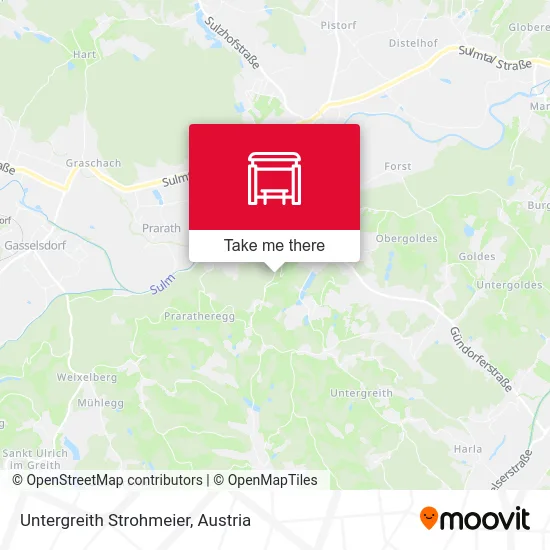 Untergreith Strohmeier map