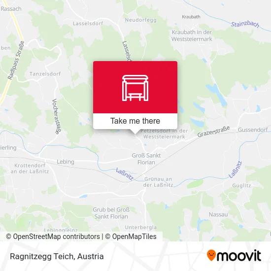 Ragnitzegg Teich map