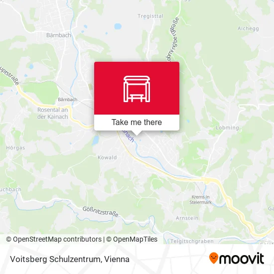 Voitsberg Schulzentrum map