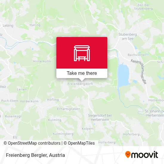 Freienberg Bergler map