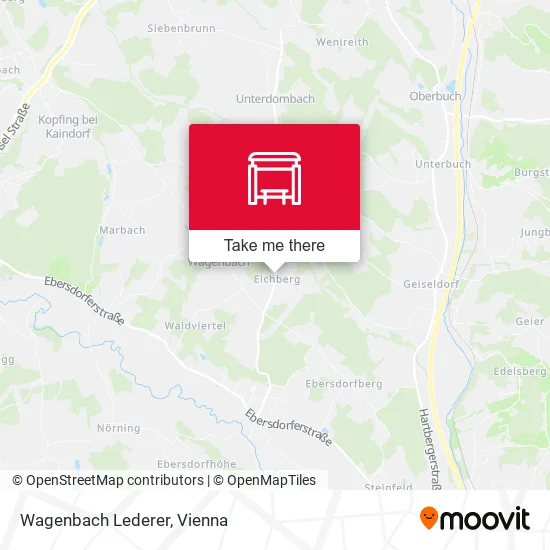 Wagenbach Lederer map