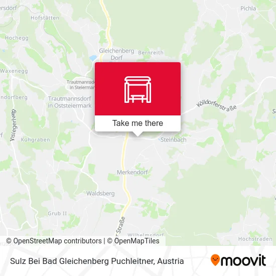 Sulz Bei Bad Gleichenberg Puchleitner map