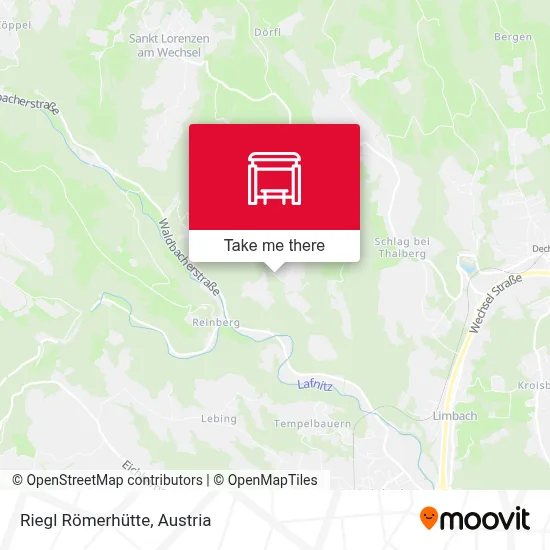 Riegl Römerhütte map