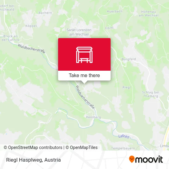 Riegl Hasplweg map