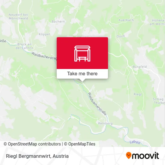 Riegl Bergmannwirt map