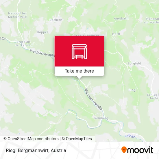 Riegl Bergmannwirt map