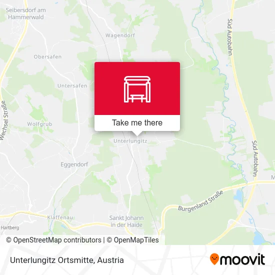 Unterlungitz Ortsmitte map