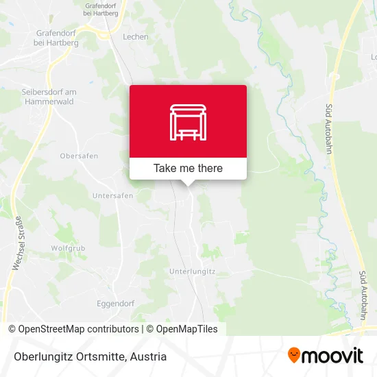 Oberlungitz Ortsmitte map