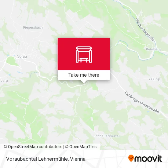 Voraubachtal Lehnermühle map