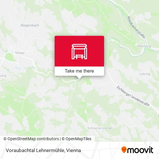 Voraubachtal Lehnermühle map