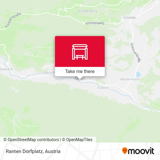 Ranten Dorfplatz map