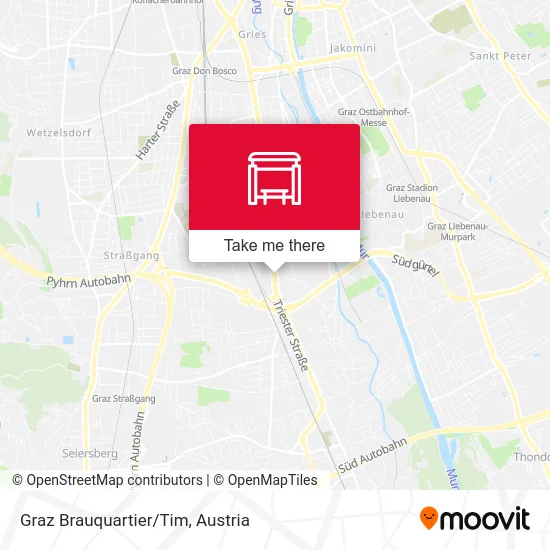 Graz Brauquartier/Tim map