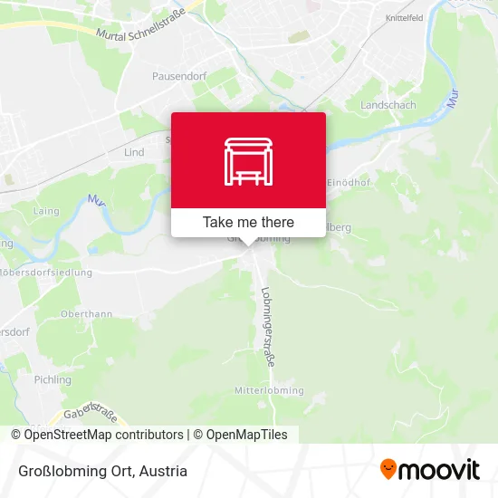 Großlobming Ort map