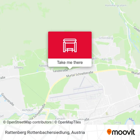 Rattenberg Rottenbachersiedlung map