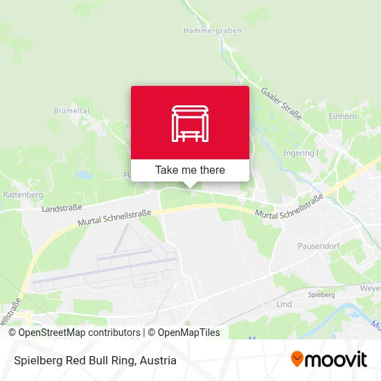 Spielberg Red Bull Ring map