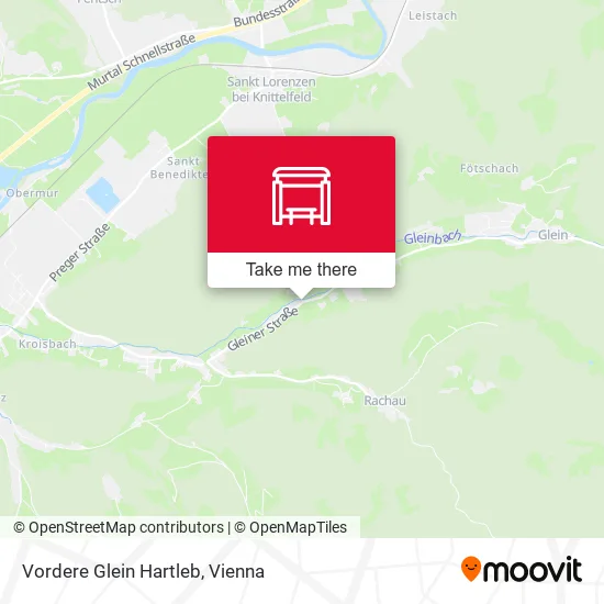 Vordere Glein Hartleb map