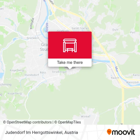 Judendorf Im Herrgottswinkel map
