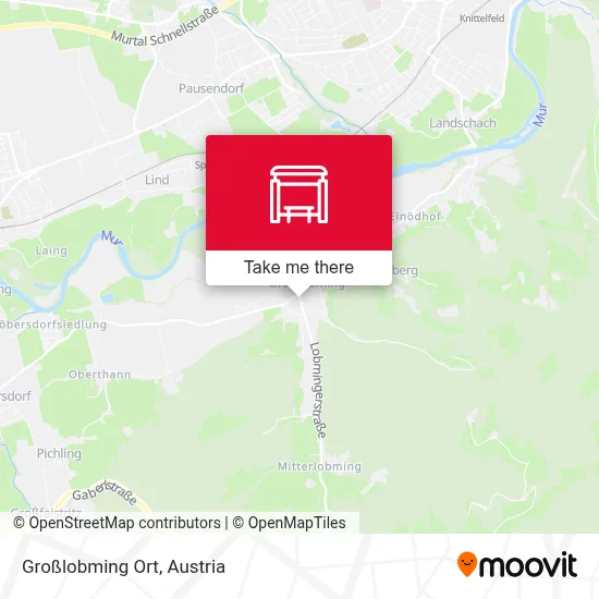Großlobming Ort map