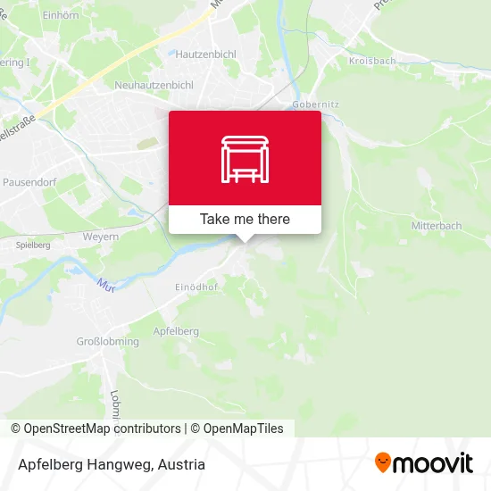 Apfelberg Hangweg map