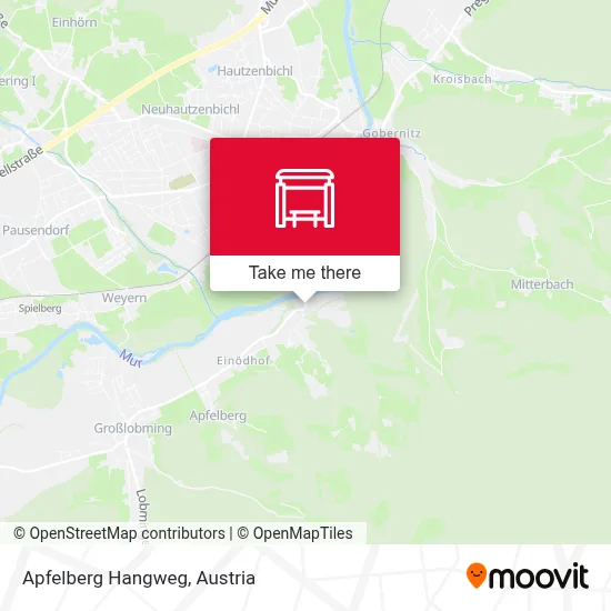 Apfelberg Hangweg map