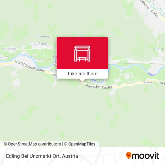 Edling Bei Unzmarkt Ort map