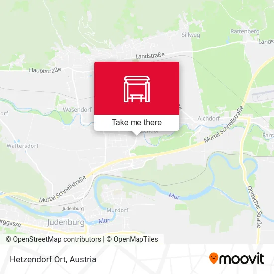 Hetzendorf Ort map