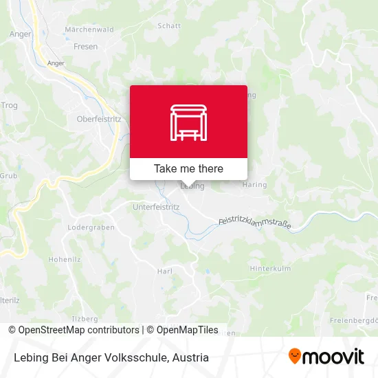 Lebing Bei Anger Volksschule map