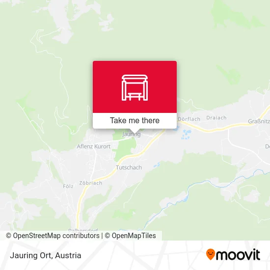 Jauring Ort map