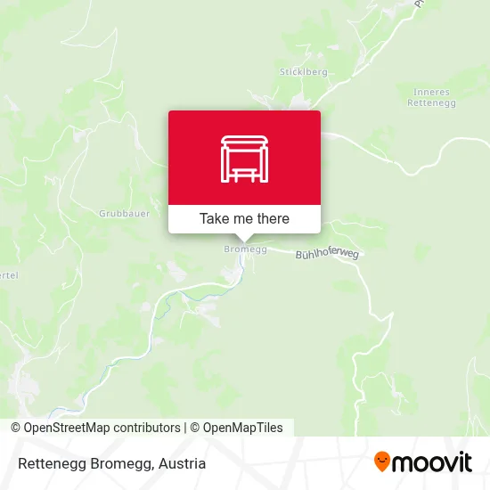 Rettenegg Bromegg map