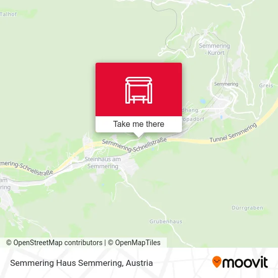 Semmering Haus Semmering map