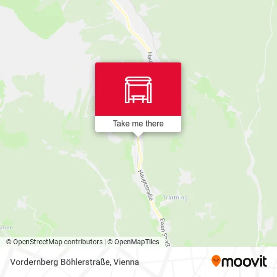 Vordernberg Böhlerstraße map