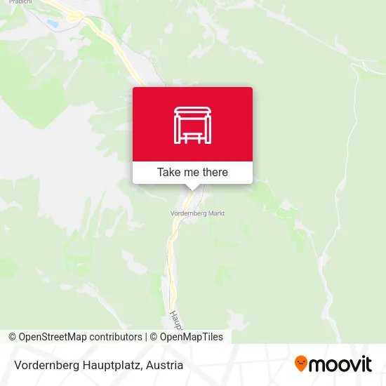 Vordernberg Hauptplatz map