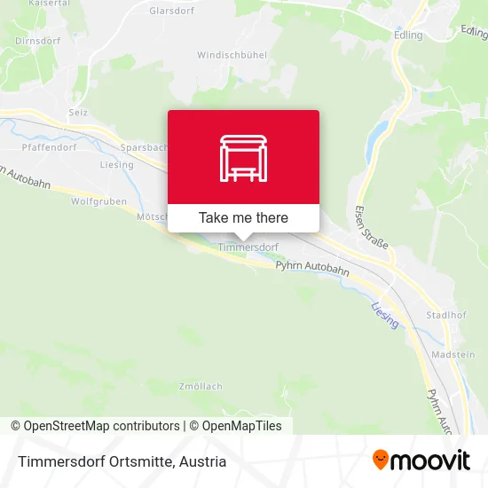 Timmersdorf Ortsmitte map